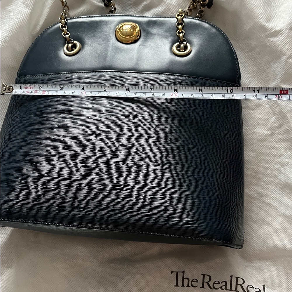 Chloe Leather Chain Handbag Shoulder
Bag Blue Bag. - Picture 7 of 9